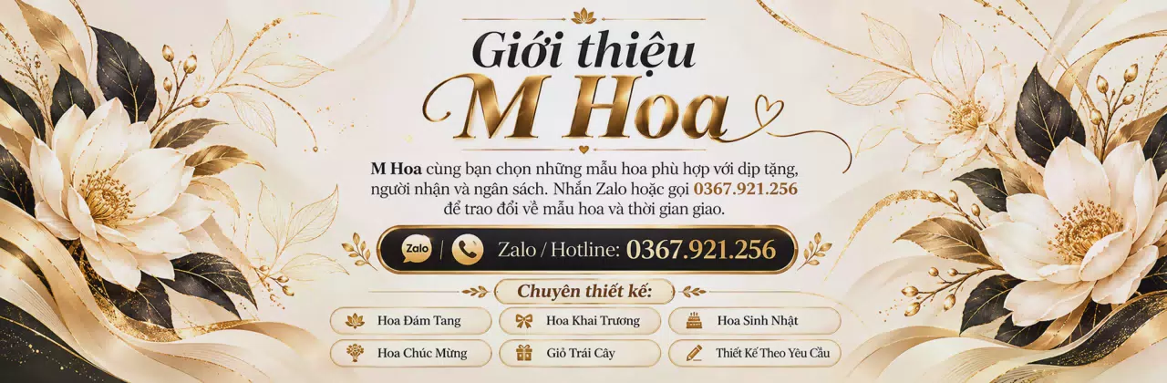 Ảnh bìa Shop hoa tươi Xã Hiệp Hoà Tây Ninh - Gửi sự quan tâm qua từng món hoa